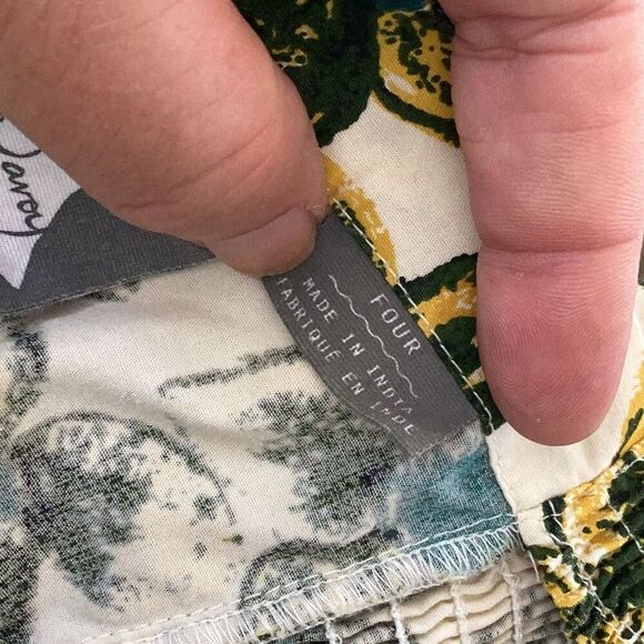 Girl From Savoy Anthropologie Dress Women’s 4 Burgeoning Hypericum Retro Halter - Picture 10 of 12